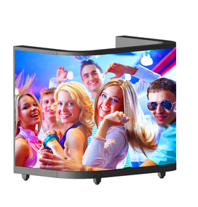 Écran LED portable noir P2.5 couleur pleine pour événements, fêtes, bars nocturnes, animations musicales et graphiques – Idéal pour les cabines <span class=keywords><strong>photo</strong></span> DJ - Product Image 3