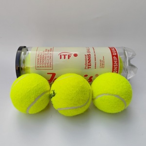 Balles de <span class=keywords><strong>tennis</strong></span> certifiées ITF, 57 % de laine, niveau compétition, écologiques, 3 pièces/rouleau, portables, durables, baril scellé, divertissement - Product Image 2