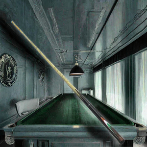 Queue de billard en bois de frêne 3/4 articulée, 57 pouces, 10 mm, pour l'entraînement et l'usage domestique - Product Image 3