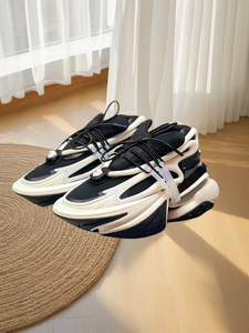 Chaussures bateau décontractées tendance au design haut de gamme avec semelles épaisses respirantes et amortissantes, légères pour la marche. - Product Image 2