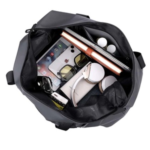 Bolsa Deportiva JYB de Gran Capacidad, Correa Ajustable, Cierre de Cremallera Resistente al Agua, Bolsa de Viaje Negra para Gimnasio - Product Image 5
