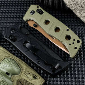 Faca Mini Pocket Dobrável 273 Alta Dureza Lâmina D2 Cabo G10 Faca Afiada para Camping Ferramenta EDC Portátil Faca de Autodefesa - Product Image 3