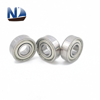 696ZZ Bantalan Bola Alur Dalam Mikro 6X15X5Mm P6 Presisi Z3/Z4 Perisai Logam Ganda Kebisingan Rendah untuk Bagian Berputar Kompak