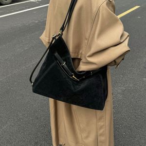 Retro Suede Women's Tote Bag, Large Capacity Multifunctional Three Use <b>Backpack</b>, Niche Designer Crossbody Bag - Product Image 6