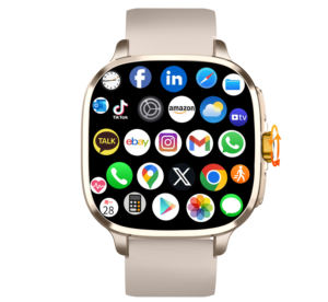 Jam Tangan Pintar 2025 S99 4G LTE WIFI GPS Layar AMOLED Tampilan Warna Panggilan SIM Kompatibilitas Android IOS Pelacak Tidur Baterai Tahan Lama - Product Image 3