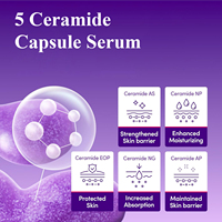 Soin de la peau, hydratation, rides, pores, repulpeur, anti-âge, naturel, sérum en capsules à 5 céramides et bakuchiol