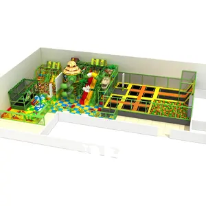 Fabricante chinês de equipamentos para playgrounds internos com certificação TUV