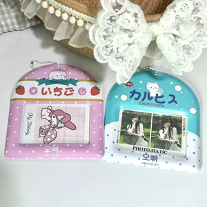 Portafotos de PVC con Diseño Personalizado, Nuevo y Regular, para Eventos de Kpop, Lindo Porta Tarjetas de Fotos de Plástico con Llavero - Product Image 4