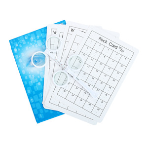 Carte de vision à double face avec écran réversible, lentille réversible en résine, pour l'entraînement de la myopie, de l'hypermétropie et de l'amblyopie - Product Image 1