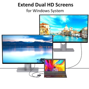 Base de Conexión 4 en 1 Tipo-C a Doble HDMI con USB 3.0, Carga Rápida PD, Expansión Multipantalla para Laptops, Macbook, Teléfono, <span class=keywords><strong>Tablet</strong></span> - Product Image 6