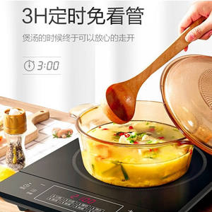 Cocina de Inducción Midea de 2200W, un Solo Quemador, Control Táctil, Panel de Vidrio, Impermeable, para Uso Doméstico - Product Image 4