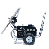 Pulvérisateur de peinture sans air TLS-970E 220v à essence hydraulique