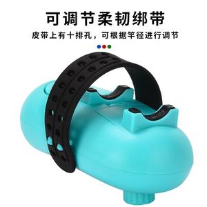 Indicateur de morsure de poisson, haute sensibilité, alarme électronique étanche, batterie rechargeable, utilisation en rivière, caoutchouc bleu noir - Product Image 3