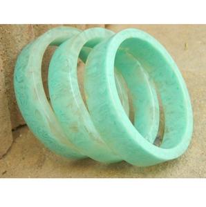 Lightweight Resin <b>Bangles</b> For Women With Sleek Shape Colorful Finish And Comfortable Fit - Product Image 6