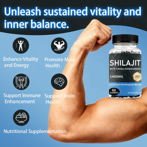 Gomas Orgânicas de Shilajit do Himalaia de Marca Privada Rápida, Doces de Shilajit Puro do Himalaia, Veganos, Estimulantes Cerebrais - Product Image 3
