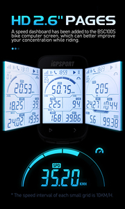 <span class=keywords><strong>BSC100S</strong></span> Smart Cycling Computer Velocímetro de bicicleta con cadencia Corazón y kilometraje Computadora De Bicicleta - Product Image 4