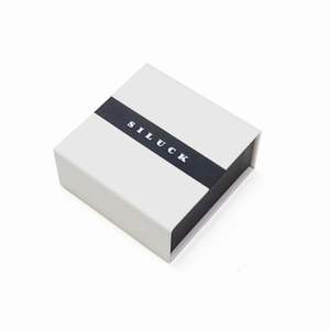 Caja de cartón rígida impresa con logotipo personalizado de lujo, caja de regalo de joyería dura, caja de embalaje de papel de regalo - Product Image 1