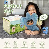 Poupée en peluche personnalisable en vinyle PVC avec tête, jouets en boîte mystère, service OEM ODM, personnage d'anime mignon, boîte mystère