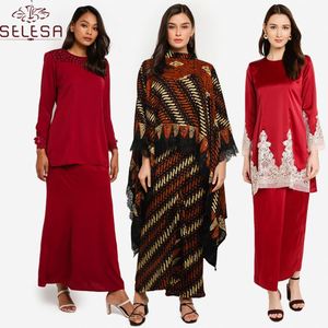 Nouveau modèle de chemisier musulman Abaya broderie Design femmes Jubah pour le Vietnam <span class=keywords><strong>Baju</strong></span> <span class=keywords><strong>Kurung</strong></span> - Product Image 6