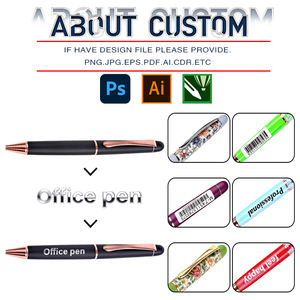 Bolígrafo Deportivo O&Q, Tinta Azul/Negra, 0.7 mm, Logotipo Personalizado, Uso Comercial, Oficina y Escolar, Diseño Simple, Plástico, 14.4 cm - Product Image 6