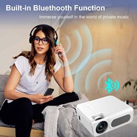 Projecteur LCD Full HD haute luminosité 8500lumens avec lampe LED pour Home cinéma
