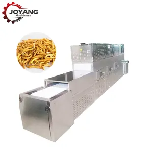 Industrial Tunnel BSFL Insect Black Soldier Fly Larva Dehydrator Mealworm Dryer Drying Machine