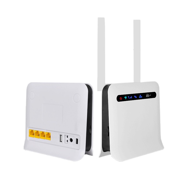 CP93 4G LTE CPE WiFi Router 5200mAh Battery 300Mbps with Firewall and External Antenna