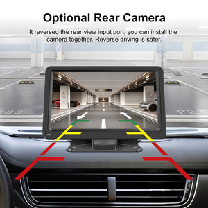Monitor de Auto Inalámbrico Portátil Rhythm de 7 Pulgadas con Carplay, Android Auto, Cámara de Reversa, Navegación GPS y Control por Voz - Product Image 5