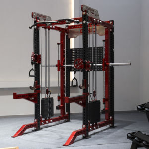 New Design Fitness Multi Gym Equipment Commercial Smith Machine with Functional Trainer <strong>Power</strong> Squat Rack <strong>Training</strong> - Product Image 1
