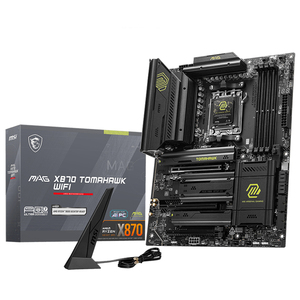 เมนบอร์ด X870 MSI MAG Tomahawk WiFi AM5 ATX GAMING motherboard สนับสนุนกิกะไบต์/วินาที<span class=keywords><strong>4X</strong></span> SATA 6 AMD Wi-Fi 7 USB 4.0อินเตอร์เฟส - Product Image 1