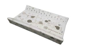Soft Padded Crib‑Mounted Nappy <b>Changing</b> Tray with Sturdy MDF Border and Protective PVC Layer for Newborn Diaper - Product Image 5
