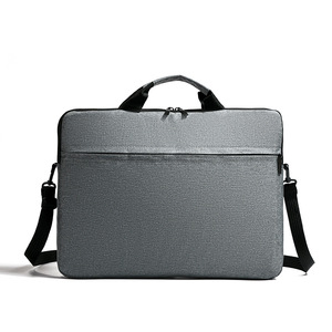 Wholesale 14 Inch Wear resistant Shockproof Waterproof Polyester Crossbody <b>Laptop</b> Bag Portable Men Business Travel <b>Laptop</b> Bag - Product Image 4