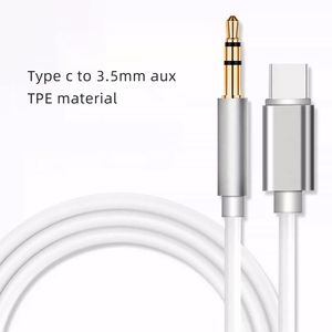 Cavo Aux tipo-C a 3.5MM cavo <span class=keywords><strong>Audio</strong></span> ausiliario USB C tipo C a 3.5MM cavo ausiliario per auto - Product Image 6