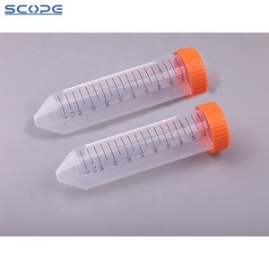 צינורות פוליפרופילן צנטריפוגה סטרילית צינורות מעבדה מתכלים 15 מ "ל 50 מ" ל צינורות צנטריפוגה - Product Image 3