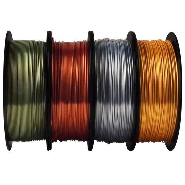 Factory Direct Sale 1.75 mm MINGDA Aluminum 3D Printer Filament Metal Filament for Making Metal Model and Rapid Prototype