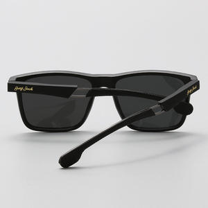 แว่นกันแดดทรงสี่เหลี่ยมโบกกี้แจ็ค 4412 UV400 ป้องกันแสงสะท้อนแบบเต็มกรอบเลนส์ TAC สำหรับทุกเพศกรอบสีดำทราย - Product Image 3