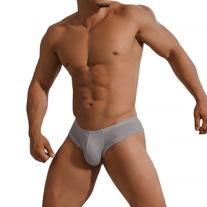 Nouveautés 2024 : <span class=keywords><strong>Sous</strong></span>-vêtements pour hommes, caleçons sexy et moulants à taille basse en modal, haute élasticité, respirants, pour garçons gays, sport, gym, couleur unie - Product Image 2
