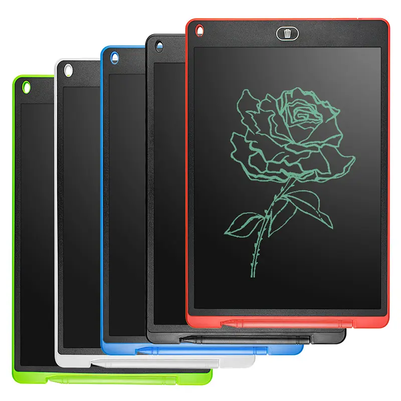 Tablette d'écriture LCD électronique portable numérique enfants planche à dessin tampons d'écriture manuscrite pour l'école et le bureau