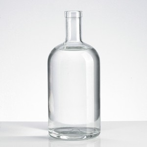 Fabricant 750ml super silex verre rond bouteilles d'<span class=keywords><strong>alcool</strong></span> pour la <span class=keywords><strong>vodka</strong></span> - Product Image 3