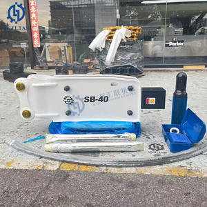 פטיש הידראולי SB40 מסוג עליון למחפרים במשקל 3 עד 5 טון, אזמל 68 מ\\\"מ, אביזרי מחפר - Product Image 5