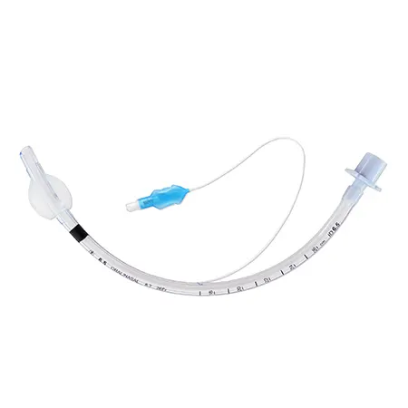 Dùng một lần y tế gia cố hút PVC còng lumen endobronchial Ống nội khí quản