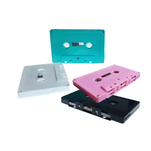 Fitas Em Branco De Alta Qualidade E Cassetes Fita Cassete Colorida 60 Min Transparente Fitas Cassete De Áudio Para Venda
