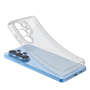 Custodia Antiurto in TPU <span class=keywords><strong>Trasparente</strong></span> Cristallino da 1,5mm per S26 <span class=keywords><strong>S22</strong></span> S21 S20 S26 <span class=keywords><strong>Ultra</strong></span> con Supporto Design Semplice - Product Image 1