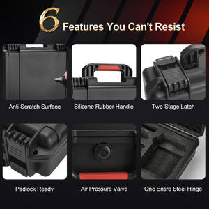 Free sample Wholesale Extreme Sports Action Camera Drone Accessories Storage <b>Case</b> Custom Waterproof Shockproof <b>EVA</b> Zipper <b>Bag</b> - Product Image 6