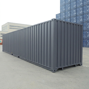 Conteneur maritime sec bleu de 40 pieds, neuf et vide, pour le transport de marchandises - Product Image 1