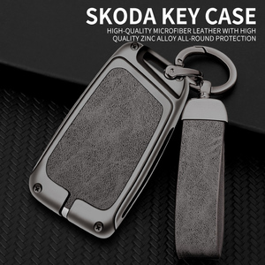 Nuova Cover <span class=keywords><strong>per</strong></span> Chiave in Lega di Zinco <span class=keywords><strong>per</strong></span> <span class=keywords><strong>Skoda</strong></span> Octavia <span class=keywords><strong>Kodiaq</strong></span> Superb Karoq Kamiq, <span class=keywords><strong>Accessori</strong></span> Decorativi <span class=keywords><strong>per</strong></span> Interni Auto - Product Image 4