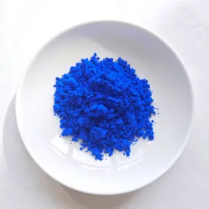 Poudre de pigment céramique bleu vanadium zirconium sous glaçure cochon Poudre de couleur de Pigments en céramique moyenne et haute température