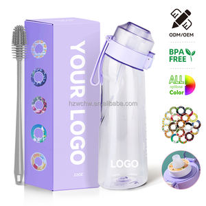 Bpa free tritan in plastica per bere bottiglia di acqua con baccello aromatizzato - Product Image 2