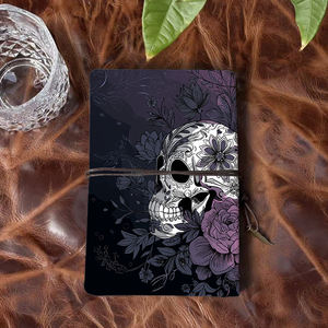 A6 Beau cahier relié imprimé avec des motifs traditionnels extra épais Grand cadeau pour la Journée internationale des volontaires et Chari - Product Image 3