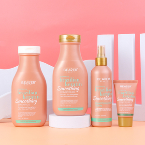 Shampooing et après-shampooing Beaver <span class=keywords><strong>sans</strong></span> <span class=keywords><strong>sulfate</strong></span>, à base de plantes, naturel, lissant à la kératine brésilienne - Product Image 1